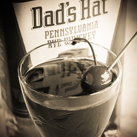 Dad's Hat Brooklyn Cocktail (detail), photo © 2018 Douglas M. Ford. All rights reserved.